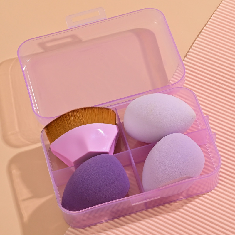 Super soft non-eating powder makeup Makeup Sponge Powder Puff Makeup egg set